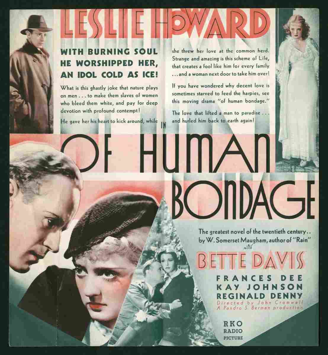 Of Human Bondage 1934 05  film star poster A4 Photo Print