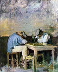 Of Two Drunks Grigorescu Impressionism A4 Photo Print