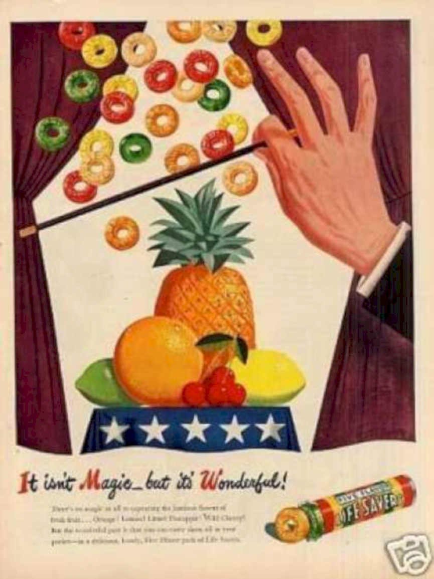 Off Saver Fruit Vintage Retro Advert Ads A4 Photo Print