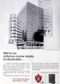 Office Buildings Australia Vintage Retro Advert Poster A4 Photo Print