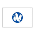 Ogasawara Islands Flag N2393 A4 Photo Print