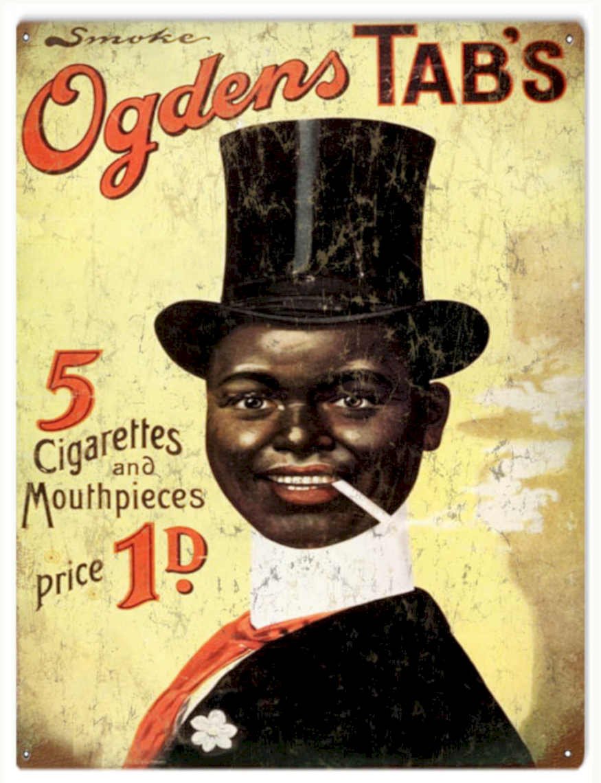 Ogdens Tabs Cigs Vintage Retro Advert Ads A4 Photo Print