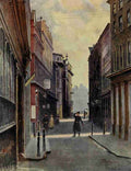 Ogilvy James Relics & Memorials of London City 1910 Bread Street A4 Photo Print