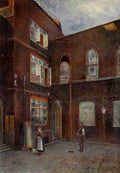 Ogilvy James Relics & Memorials of London City 1910 The Moravian Chapel A4 Photo Print