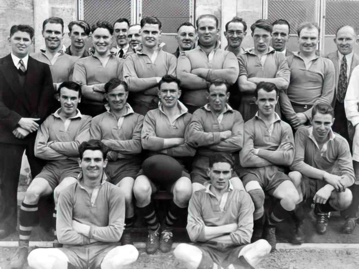 Ogmore Vale Rugby Club 1953 Vintage A4 Photo Print