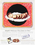 Oh Henry Chocolates Vintage Retro Advert Ads A4 Photo Print