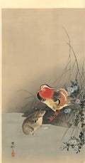 Ohara Koson mandarin ducks Art A4 Photo Print