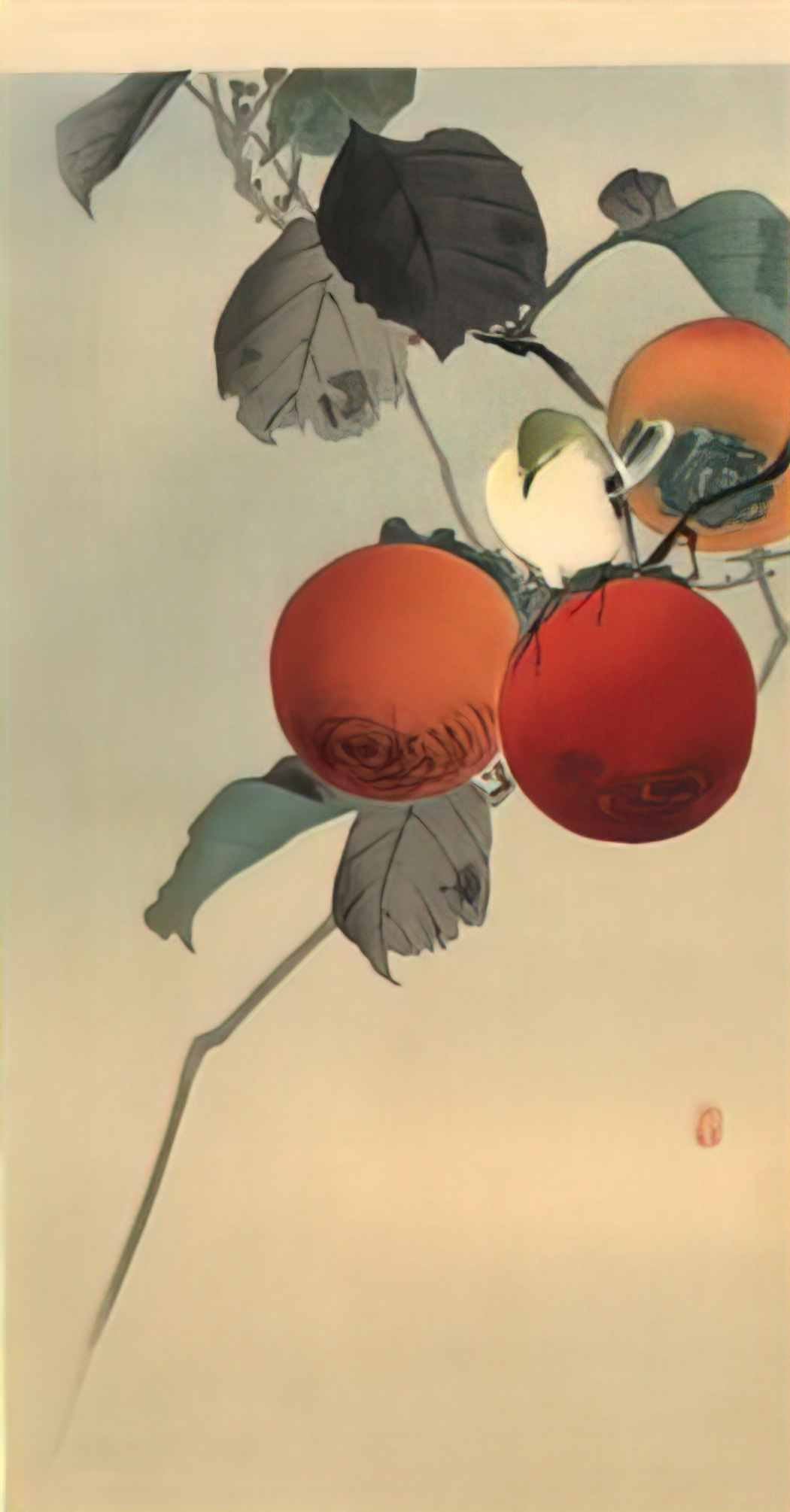 Ohara Koson nuthatch Art A4 Photo Print
