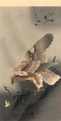 Ohara Koson swooping eagle Art A4 Photo Print