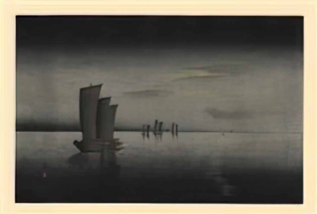 Ohara Koson twilight Art A4 Photo Print