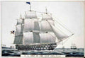 Ohio Ship Vintage A4 Photo Print