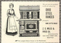 Ohio Steel Ranges Vintage Retro Advert Poster A4 Photo Print