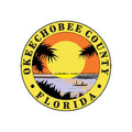 Okeechobee County Seal N6715 A4 Photo Print