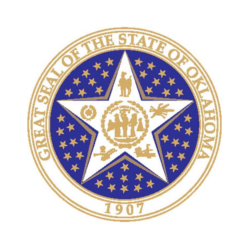 Oklahoma Seal N4781 A4 Photo Print