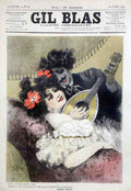 OkunGilBlasCover Vintage Advert A4 Photo Print