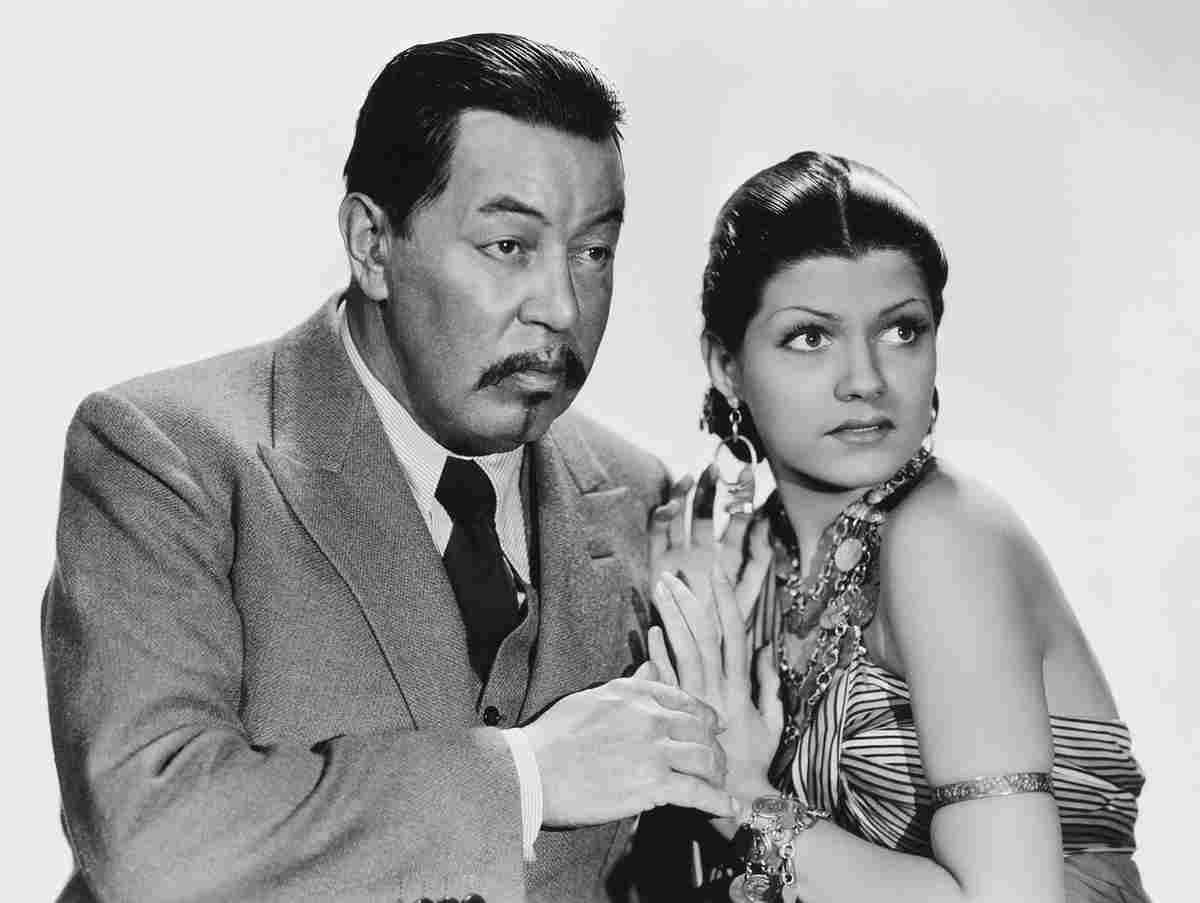 Oland Warner Charlie Chan in Egypt 2 film star poster A4 Photo Print