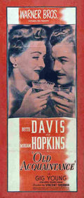 Old Acquaintance 06  film star poster A4 Photo Print