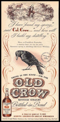 Old Crow Spring 1 Vintage Retro Advert Ads A4 Photo Print