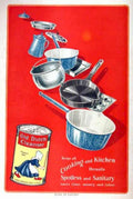 Old Dutch Cookware Vintage Retro Advert Ads A4 Photo Print