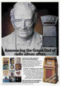 Old Grand Dad 3 Vintage Retro Advert Ads A4 Photo Print