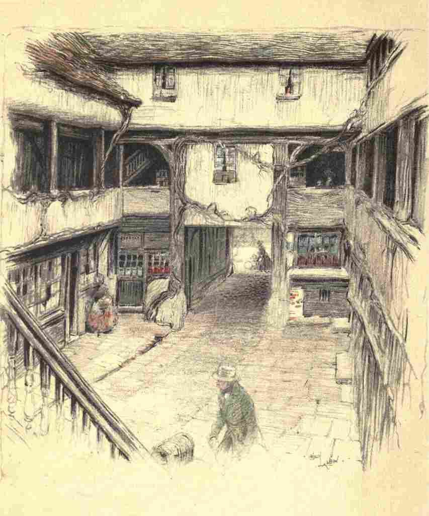 Old Inns 1921 1 A4 Photo Print