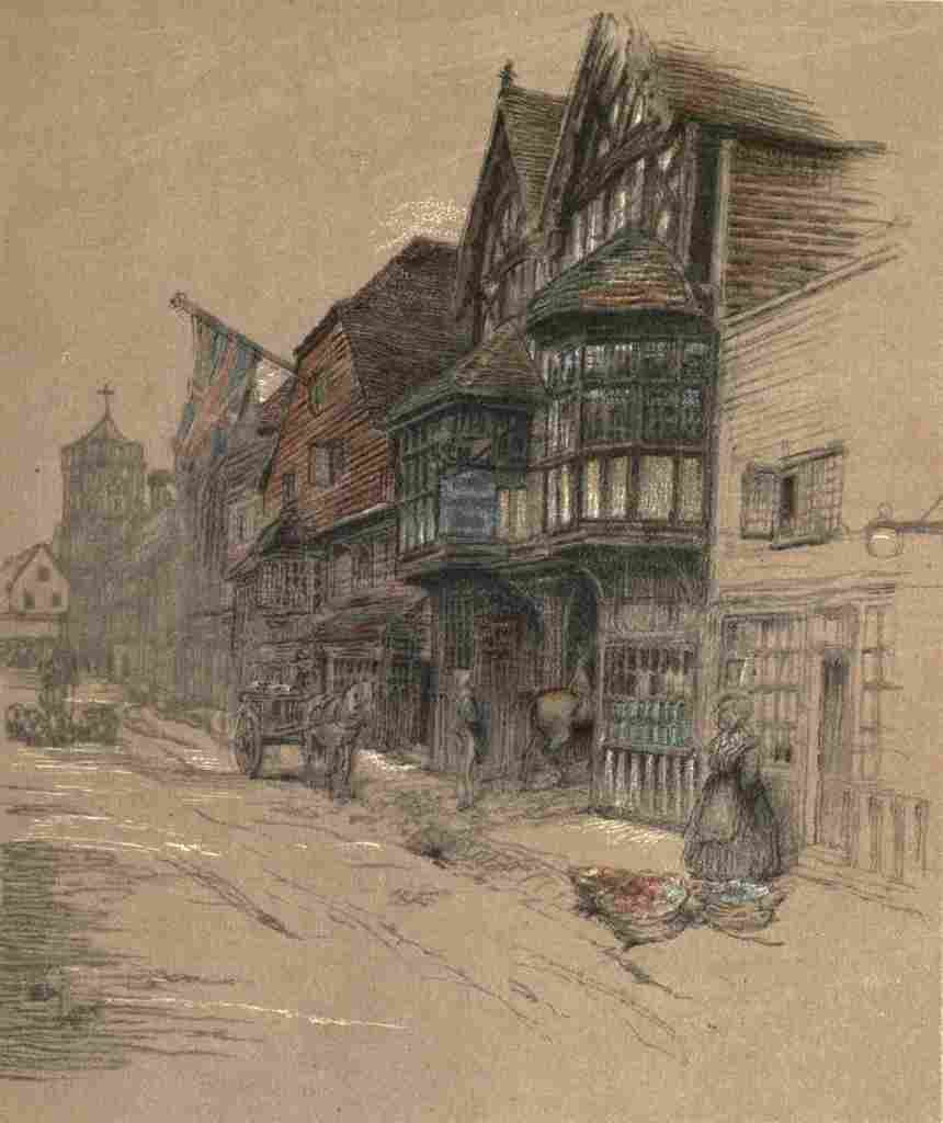 Old Inns 1921 5 A4 Photo Print