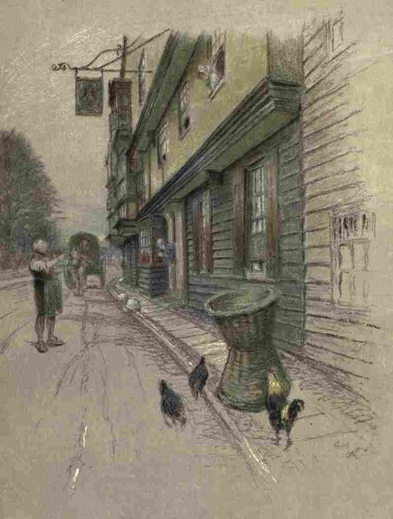 Old Inns 1921 8 A4 Photo Print