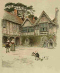 Old Manor Houses 1920 7 A4 Photo Print