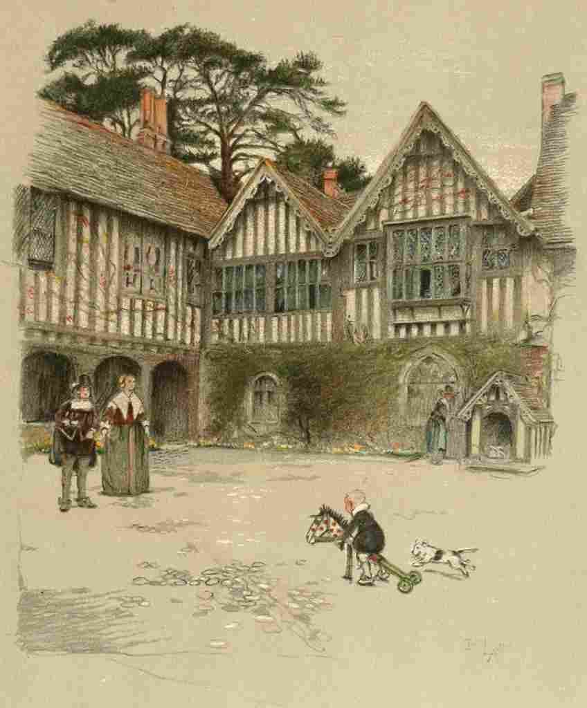 Old Manor Houses 1920 7 A4 Photo Print