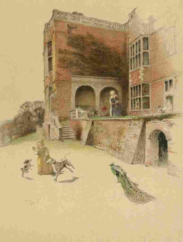 Old Manor Houses 1920 9 A4 Photo Print