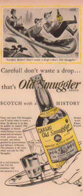 Old Smuggler Scotch 4 Vintage Retro Advert Ads A4 Photo Print