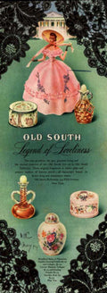 Old South Perfumes Vintage Retro Advert Ads A4 Photo Print