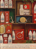 Old Spice Christmas Vintage Retro Advert Ads A4 Photo Print