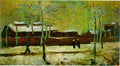 Old Station Van Gogh A4 Photo Print
