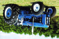Old Tractor Ford Super Major 52 Hp 1960 A4 Photo Print