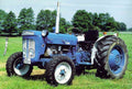 Old Tractor Fordson Dexta 31 HP 1962 A4 Photo Print