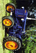 Old Tractor Fordson E 27 N 1950 A4 Photo Print
