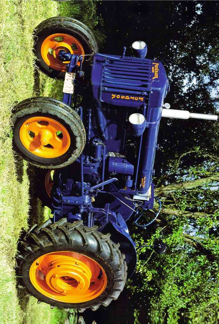 Old Tractor Fordson E 27 N 1950 A4 Photo Print
