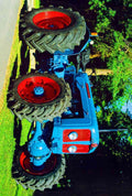 Old Tractor Fordson Roadless Super Major 1964 A4 Photo Print