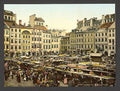 Old part of town Warsaw Vintage A4 Photo Print