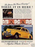 Oldsmobile Custom 8cruiser Vintage Retro Advert Ads A4 Photo Print