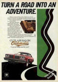 Oldsmobile Cutlass Salon Vintage Retro Advert Ads A4 Photo Print