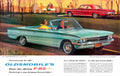 Oldsmobile F85 Convertible 1960s Vintage Retro Advert