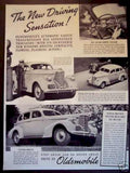 Oldsmobile Flyer 1939 Vintage Retro Advert Ads A4 Photo Print