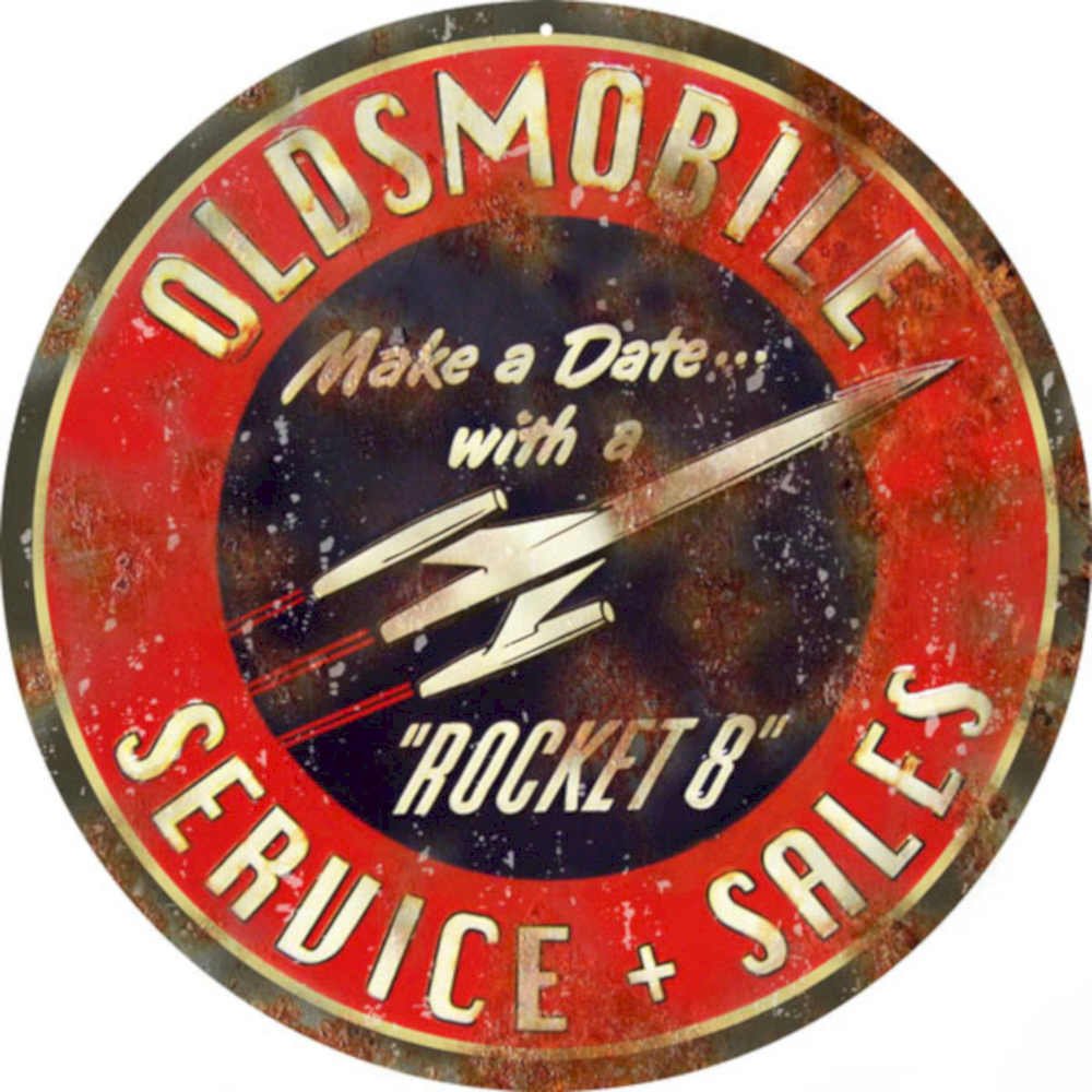 Oldsmobile Rocket 8 Vintage Retro Advert Ads A4 Photo Print