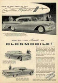 Oldsmobile Rocket 88 Vintage Retro Advert Ads A4 Photo Print