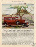 Oldsmobile Vintage Security Vintage Retro Advert Ads A4 Photo Print