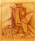 Oleksandr Bogomazov composition 1915 Art A4 Photo Print