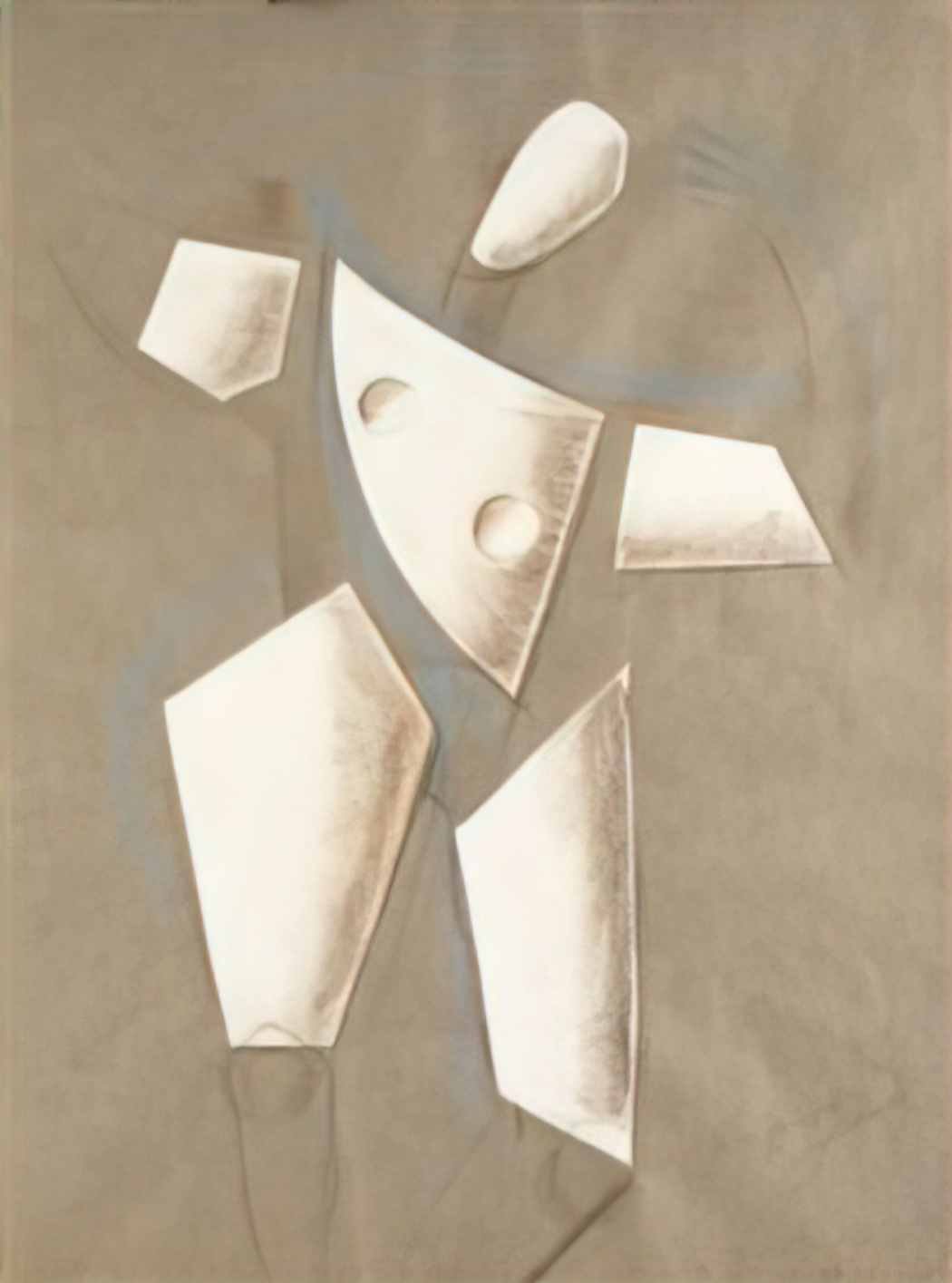 Olexandr Archipenko collage no 2 Art A4 Photo Print