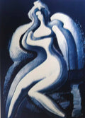 Olexandr Archipenko coquette 1950 Art A4 Photo Print